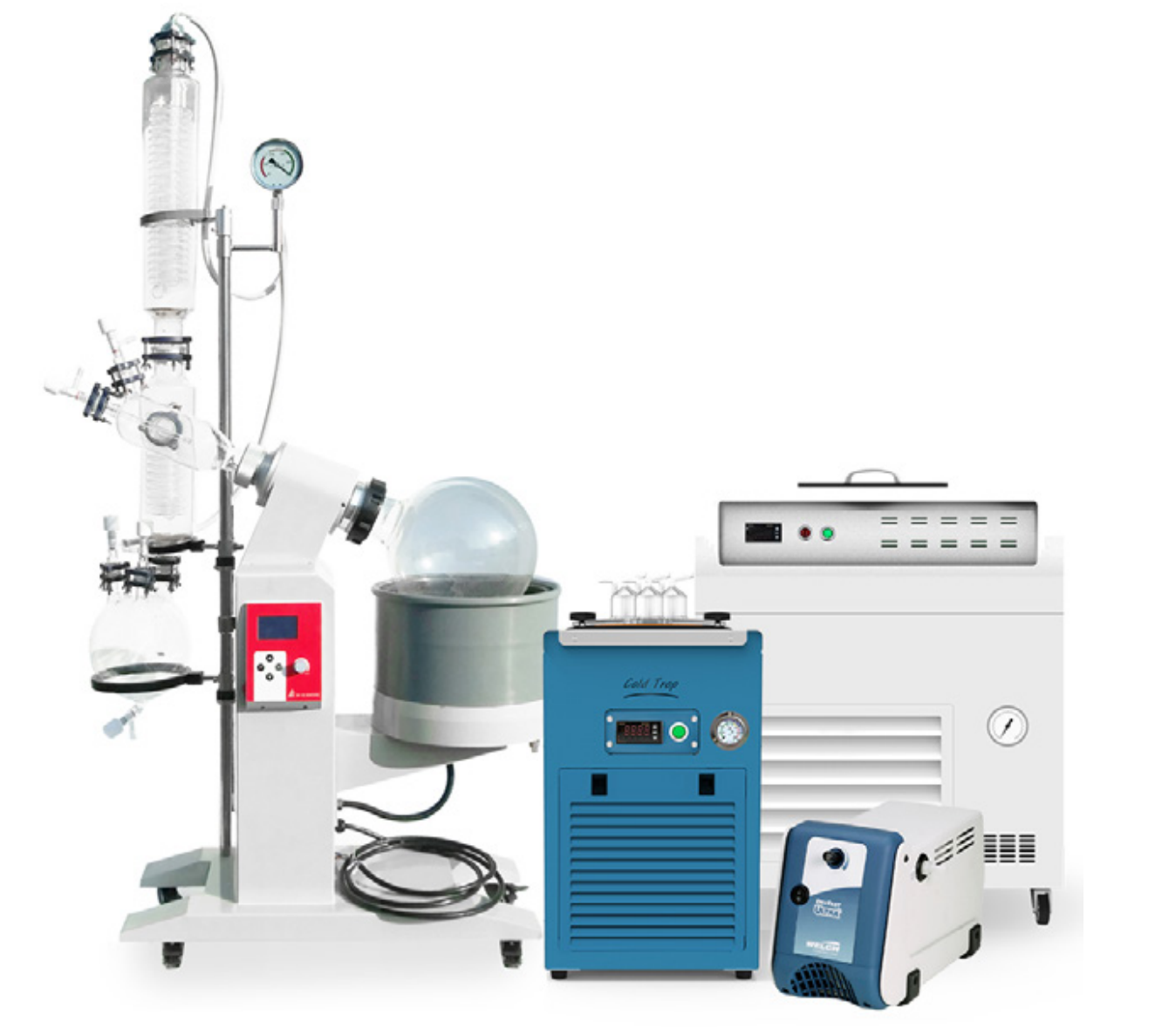 Thiết bị cô quay chân không 20 lít SH Scientific SH-PK-20L