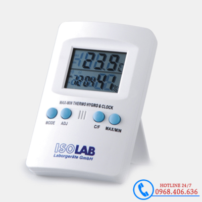 Đồng hồ đo nhiệt độ, độ ẩm ISOLAB - Đức