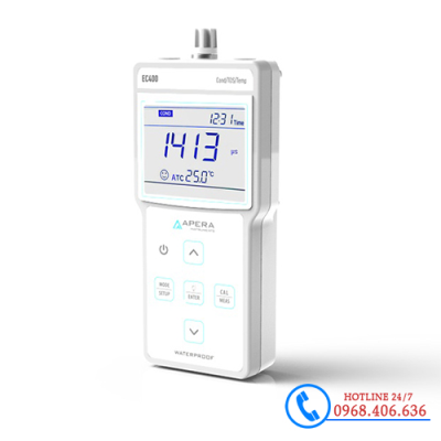 Máy đo độ dẫn/TDS/nhiệt độ cầm tay Apera - Mỹ EC400