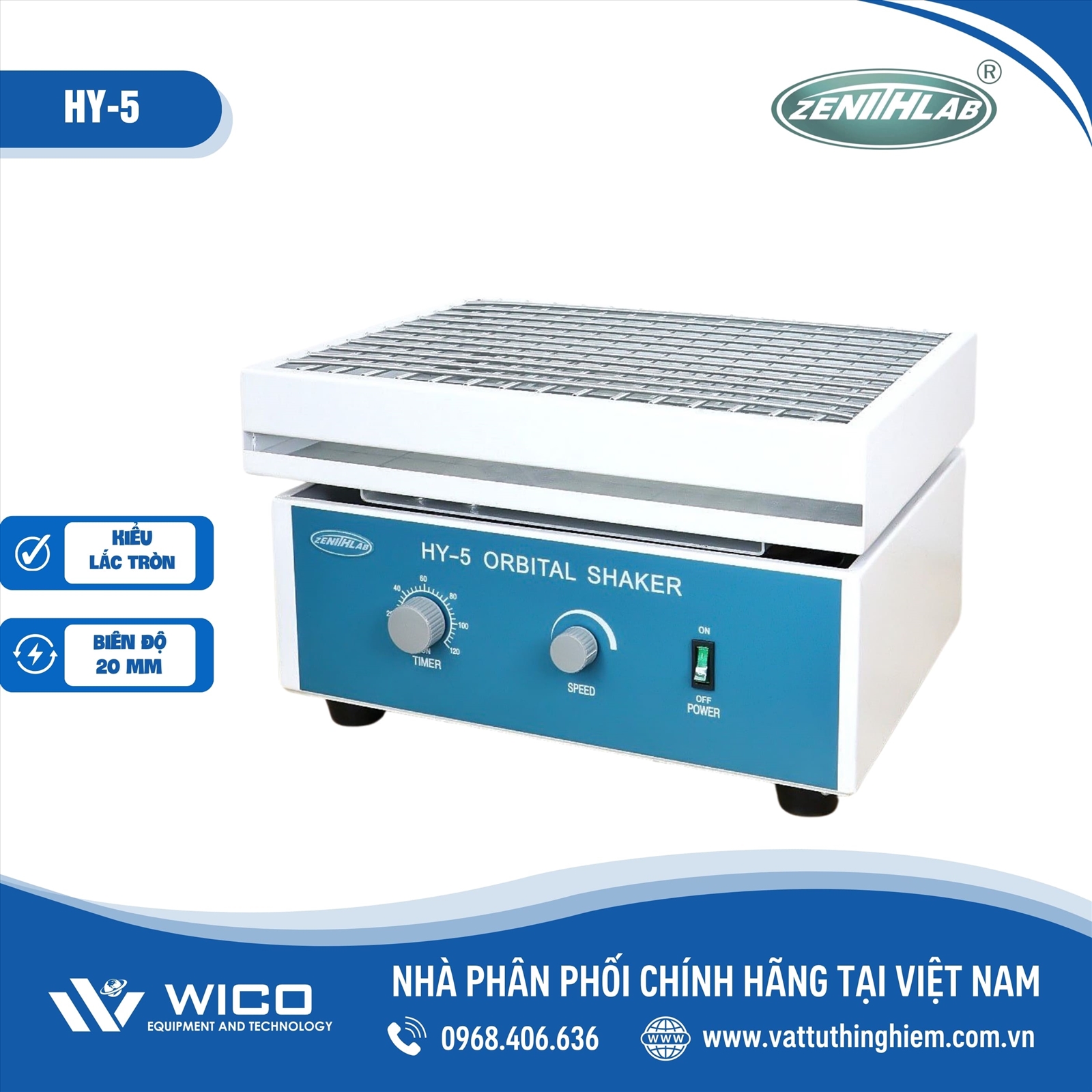 Máy lắc tròn Zenith - Trung Quốc HY-5