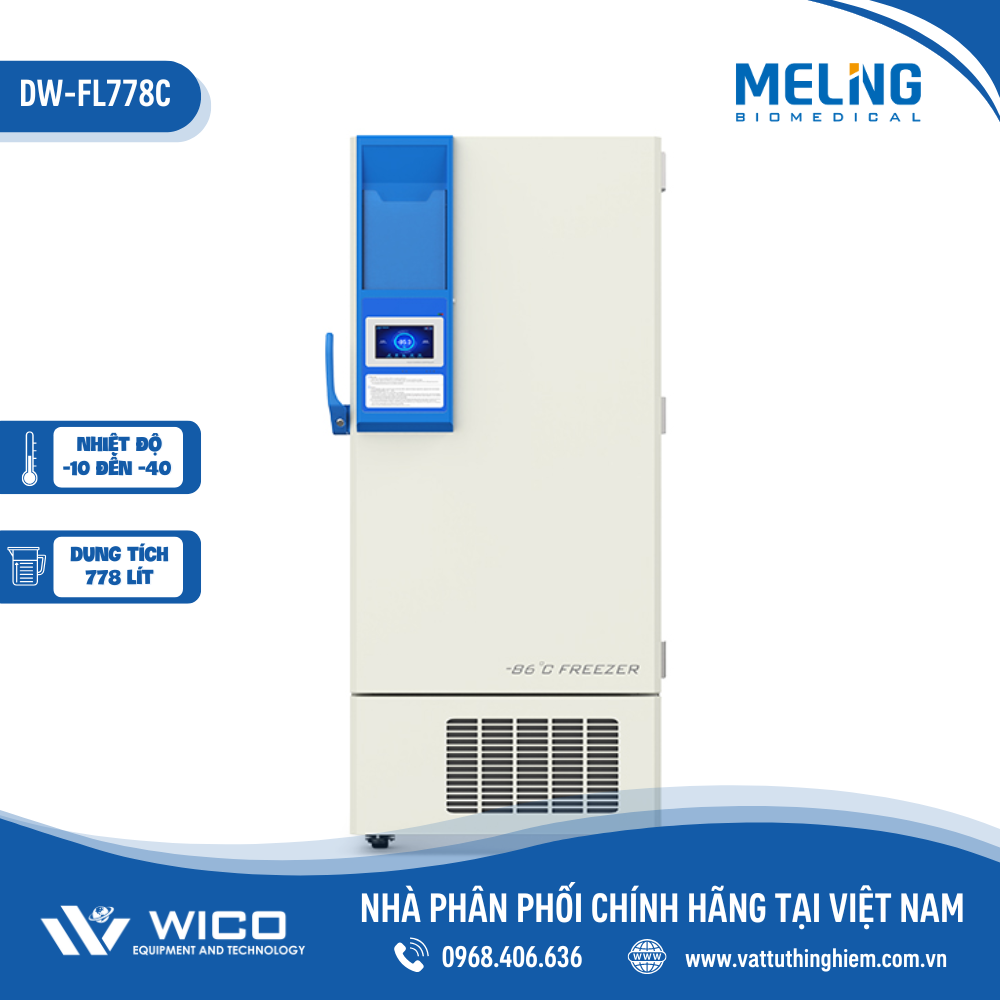 Tủ Lạnh Âm Sâu -10 Đến -40 độ C Meiling DW-FL778C