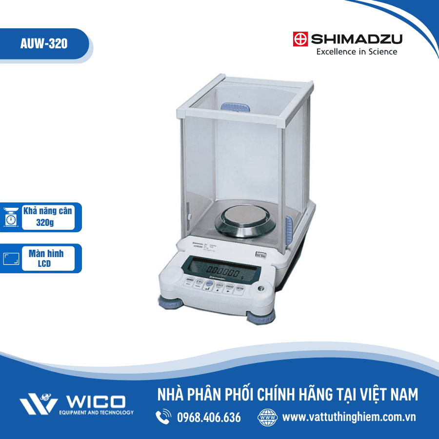 Cân phân tích 4 số Shimadzu AUW-320