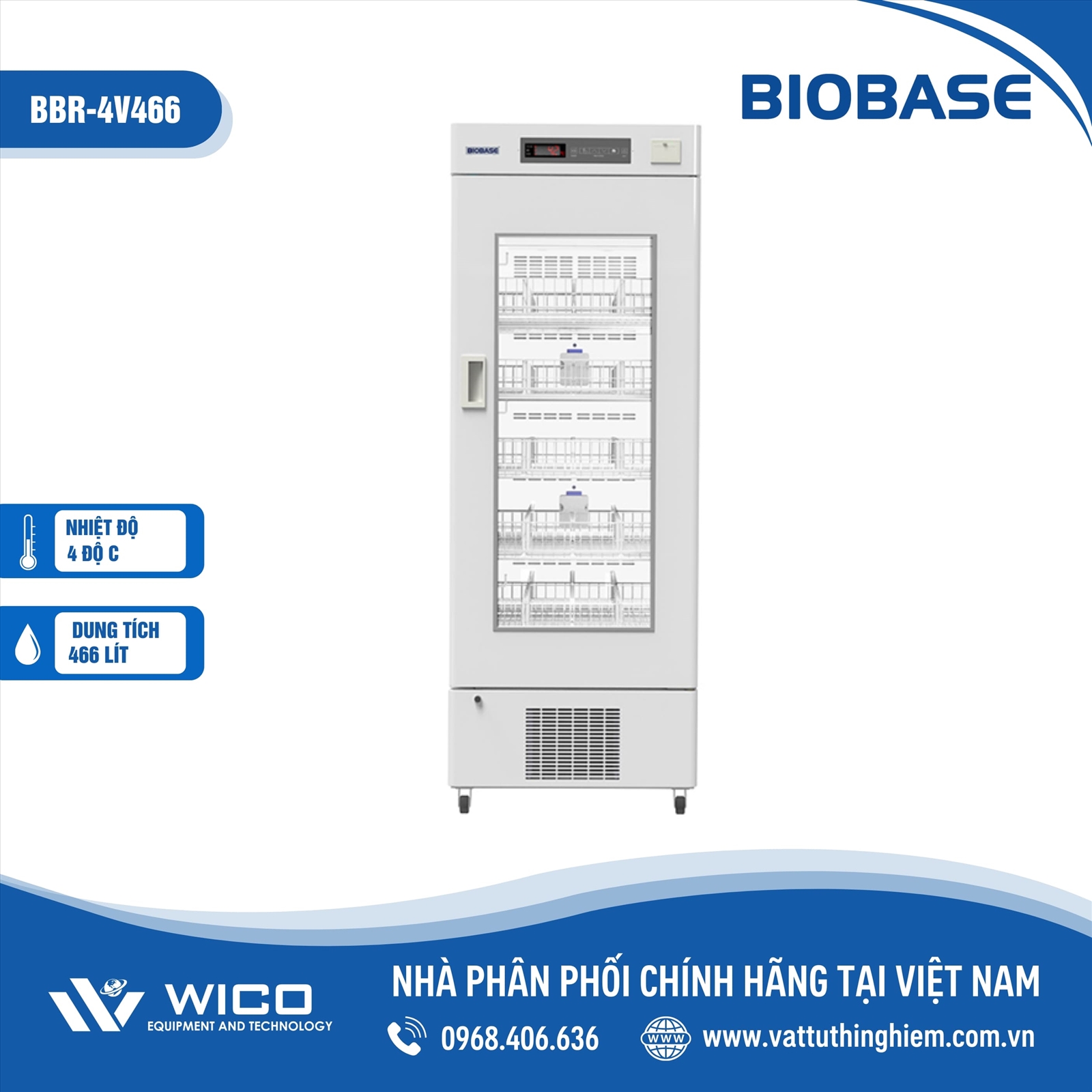 Tủ Bảo Quản Máu Biobase BBR-4V466