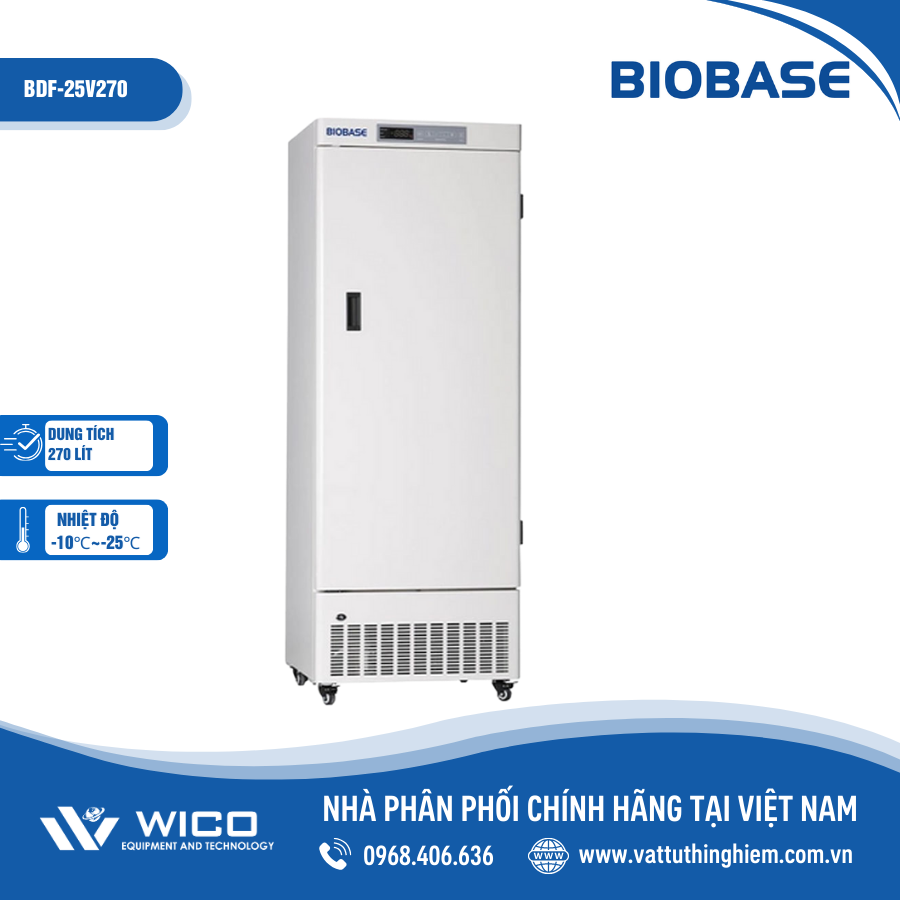Tủ Lạnh Âm Sâu -25 Độ C Biobase BDF-25V270