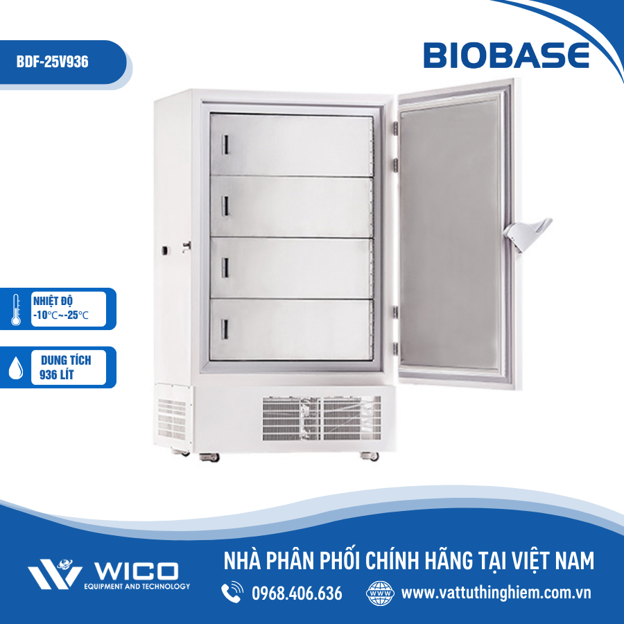 Tủ Lạnh Âm Sâu -25 Độ C Biobase BDF-25V936