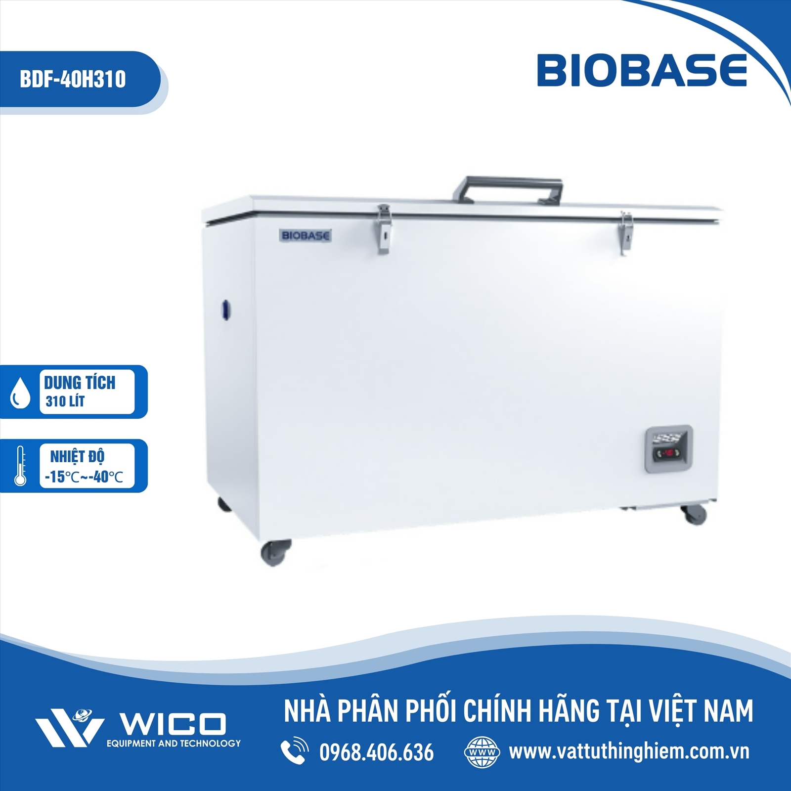 Tủ Lạnh Âm Sâu -40 Độ C Biobase BDF-40H310