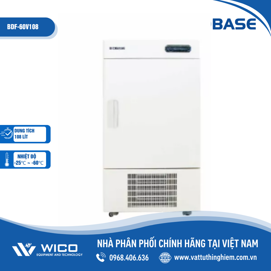 Tủ Lạnh Âm Sâu -60 Độ C Biobase BDF-60V108