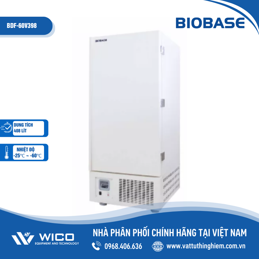 Tủ Lạnh Âm Sâu -60 Độ C Biobase BDF-60V398