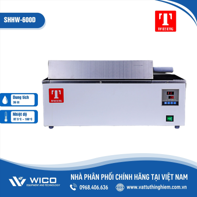 Bể Cách Thuỷ Điều Nhiệt 36 Lít Taisite Trung Quốc SHHW-600D