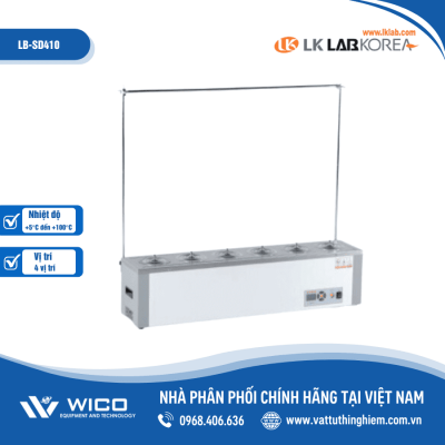 Bể cách thủy ổn nhiệt COD 4 vị trí LK Lab LB-SD410