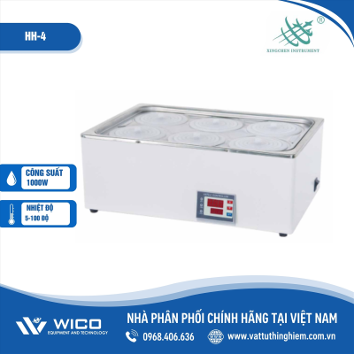 Bể Cách Thuỷ Trung Quốc HH-4 | 4 Vị Trí