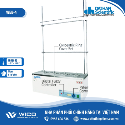 Bể điều nhiệt 4 vị trí Daihan WEB-4
