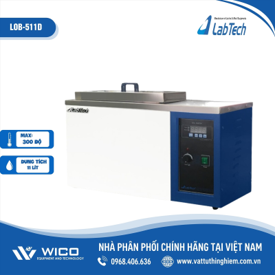 Bể điều nhiệt cách dầu Labtech - Hàn Quốc 300 độ C 11 lít LOB-511D
