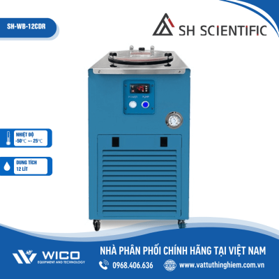 Bể điều nhiệt lạnh tuần hoàn SH Scientific 12 lít SH-WB-12CDR