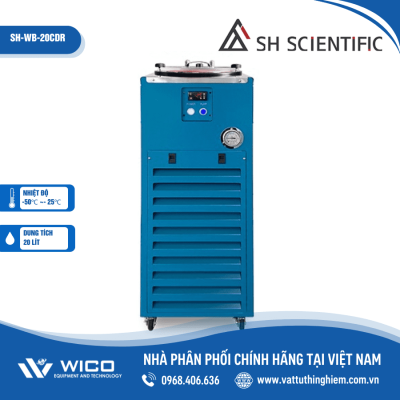 Bể điều nhiệt lạnh tuần hoàn SH Scientific 20 lít SH-WB-20CDR