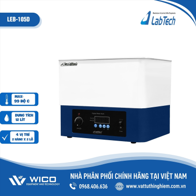 Bể ổn nhiệt 4 lỗ Labtech - Hàn Quôc