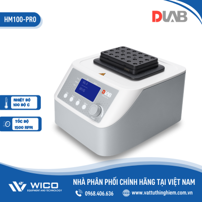 Bể ổn nhiệt khô có lắc (máy lắc ổn nhiệt khô) Dlab - Mỹ HM100-Pro