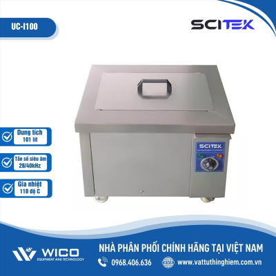 Bể Rửa Siêu Âm Công Nghiệp Scitek UC-I100 | 101 Lít