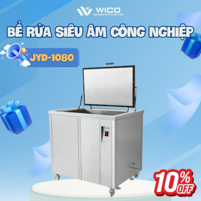Bể Rửa Siêu Âm Công Nghiệp Trung Quốc JYD-1080 ⭐ 108 Lít