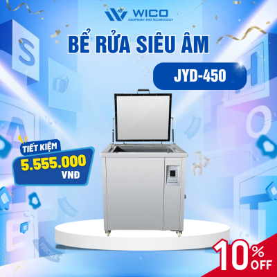 Bể Rửa Siêu Âm Công Nghiệp Trung Quốc JYD-450 ⭐ 45 Lít