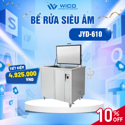 Bể Rửa Siêu Âm Công Nghiệp Trung Quốc JYD-610 ⭐ 61 Lít