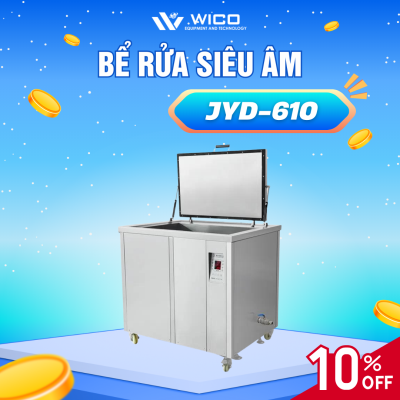 Bể Rửa Siêu Âm Công Nghiệp Trung Quốc JYD-610 ⭐ 61 Lít