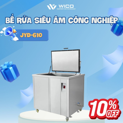 Bể Rửa Siêu Âm Công Nghiệp Trung Quốc JYD-610 ⭐ 61 Lít