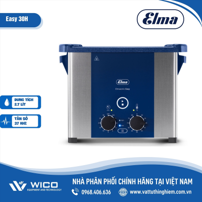 Bể rửa siêu âm Elma Easy 30H
