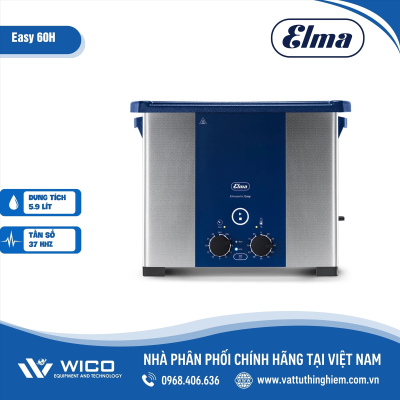 Bể rửa siêu âm Elma Easy 60H