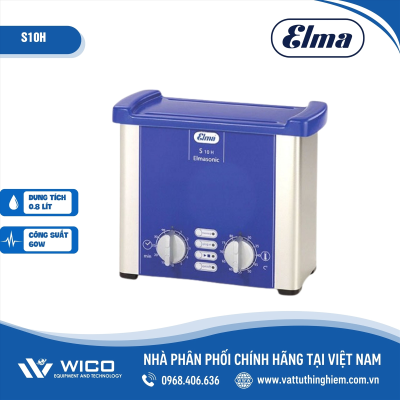 Bể rửa siêu âm Elma S10H