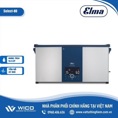 Bể rửa siêu âm Elma Select 80