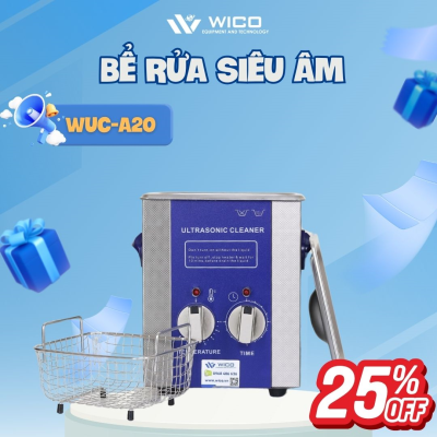Bể Rửa Siêu Âm Jiayuanda WUC-A20 ⭐ Kiểu Núm Vặn