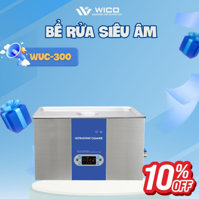 Bể Rửa Siêu Âm Trung Quốc WUC-300 ⭐ 30 Lít - Màn Hình LCD