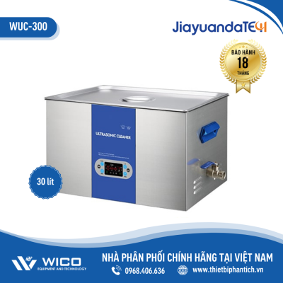 Bể Rửa Siêu Âm Trung Quốc WUC-300 ⭐ 30 Lít - Màn Hình LCD