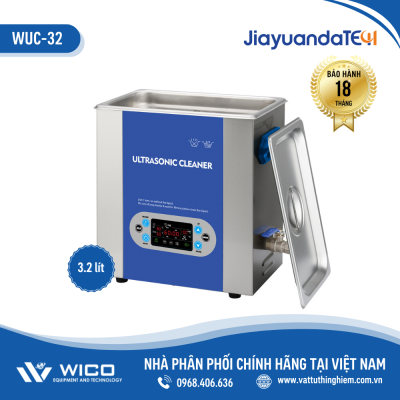 Bể Rửa Siêu Âm Trung Quốc WUC-32 ⭐ 3.2 Lít - Màn Hình LCD