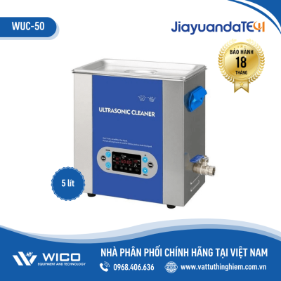 Bể Rửa Siêu Âm Trung Quốc WUC-50 ⭐ 5 Lít - Màn Hình LCD