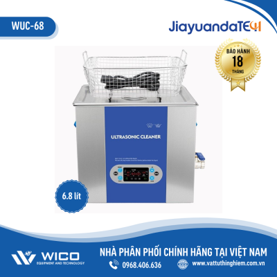 Bể Rửa Siêu Âm Trung Quốc WUC-68 ⭐ 6.8 Lít - Màn Hình LCD