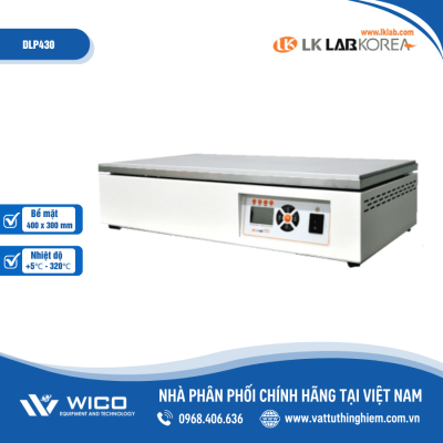 Bếp gia nhiệt loại lớn 400 x 300 mm DLP430 LK Lab Korea