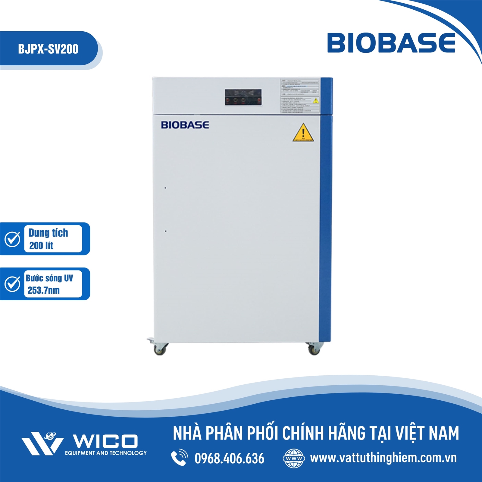 Tủ khử trùng UV Biobase BJPX-SV200