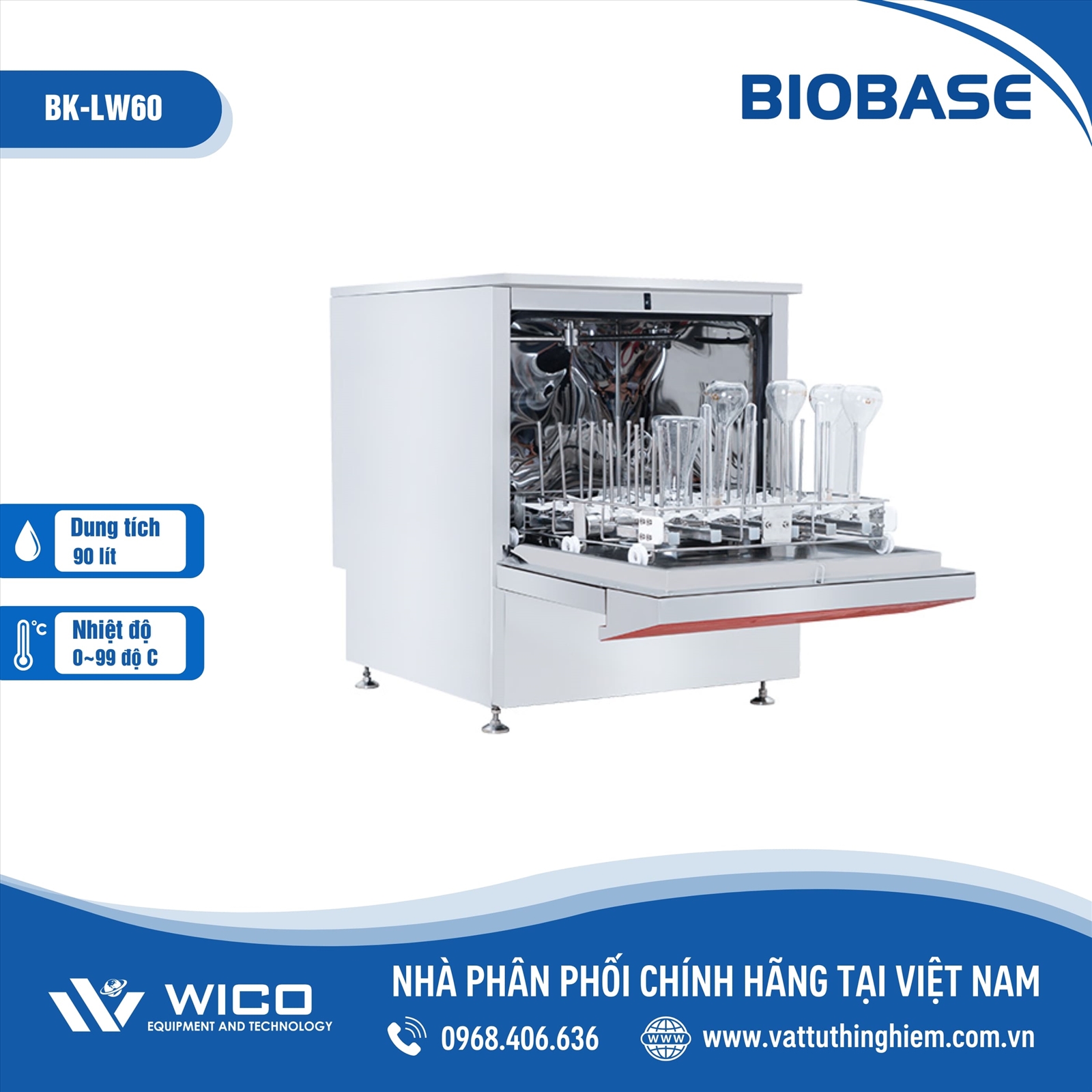 Máy Rửa Dụng Cụ Biobase BK-LW60