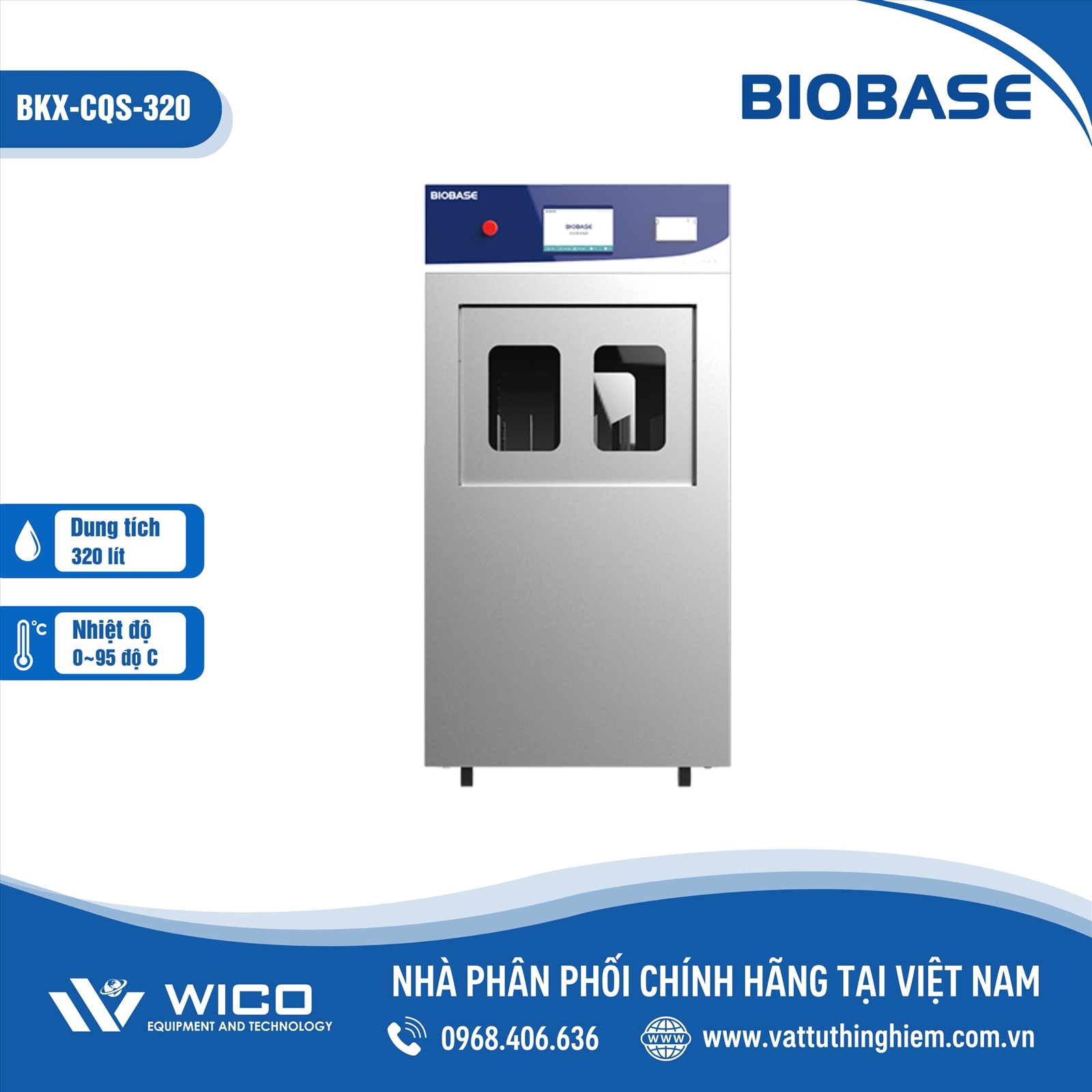 Máy Rửa Dụng Cụ Biobase BKX-CQS-320