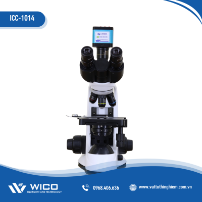 Bộ Kính Hiển Vi 3 Mắt ICC-1014 | Kết Nối Camera 14MP