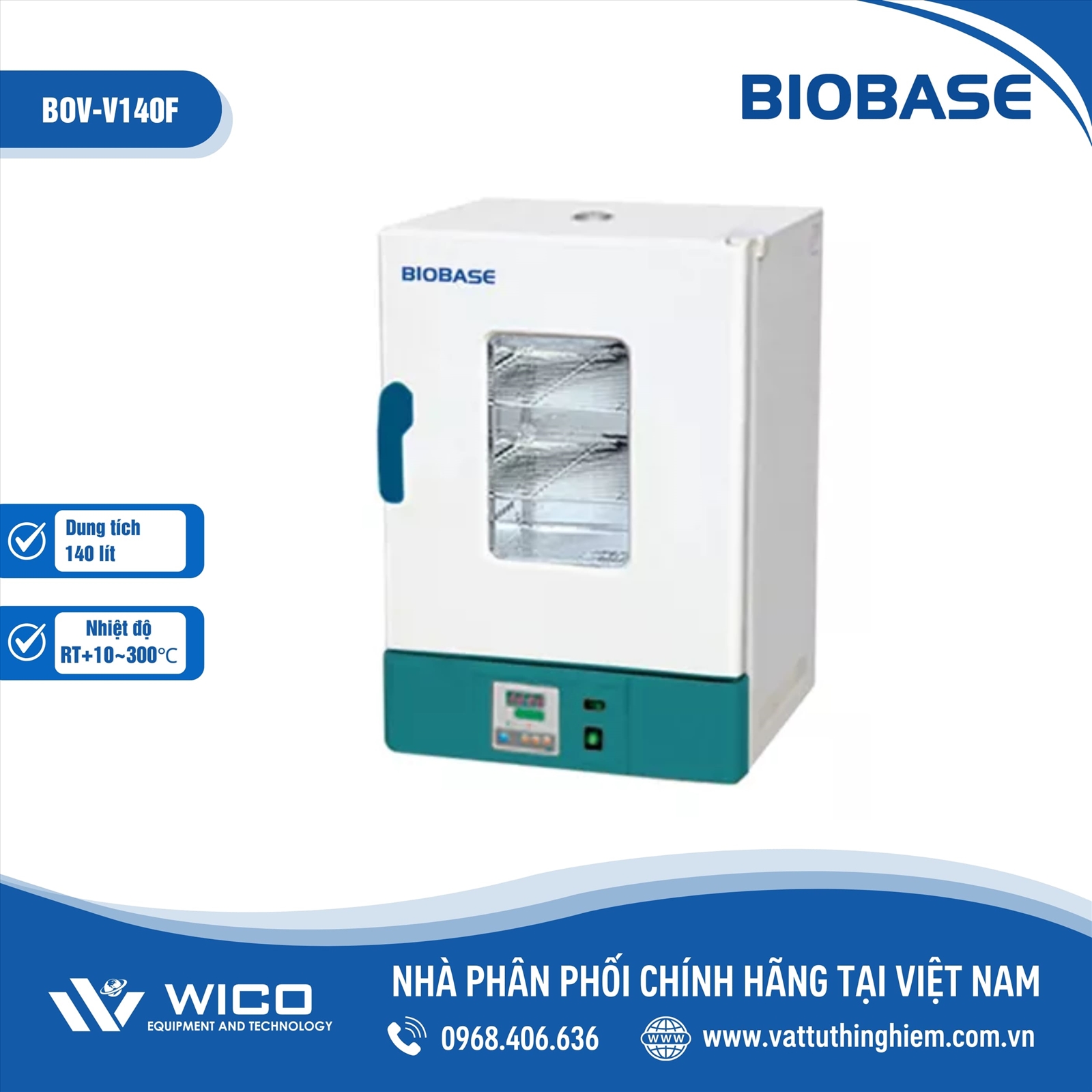 Tủ sấy Biobase 140 lít BOV-V140F
