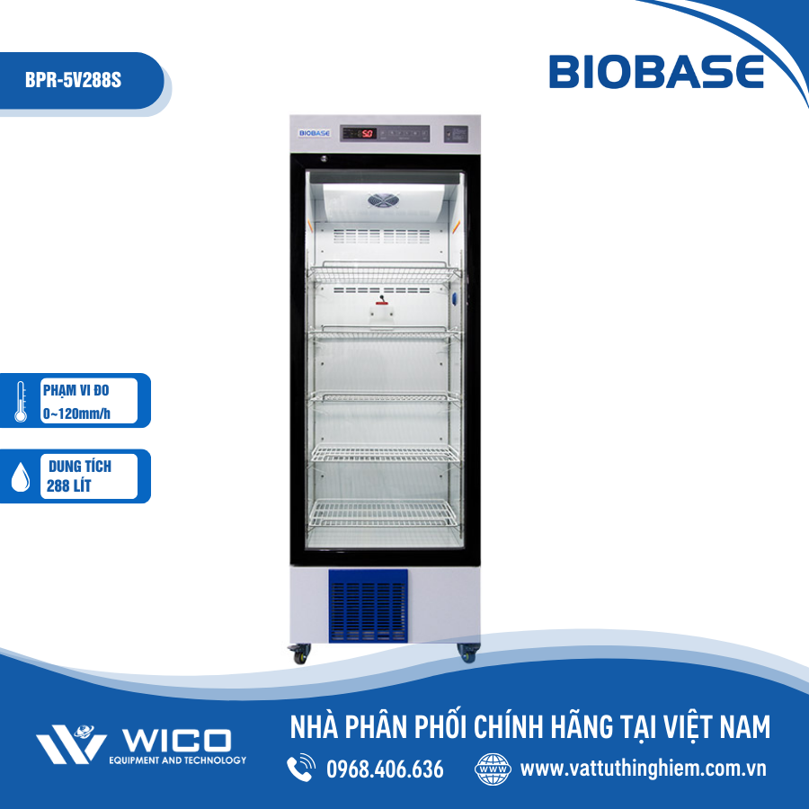 Tủ Bảo Quản Dược Phẩm - Vắc Xin Biobase BPR-5V288S