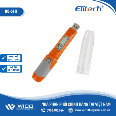 Bút Ghi Nhiệt Độ & Độ Ẩm RC-51H Elitech
