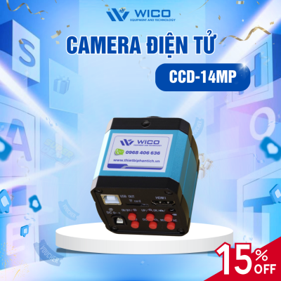 Camera Chuyên Dụng Cho Kính Hiển Vi 14MP CCD-14MP