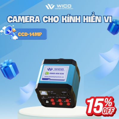 Camera Chuyên Dụng Cho Kính Hiển Vi 14MP CCD-14MP