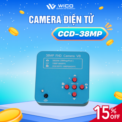 Camera Chuyên Dụng Cho Kính Hiển Vi 38MP Wico CCD-38MP