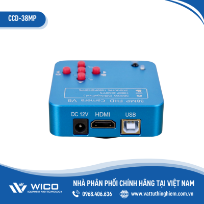 Camera Chuyên Dụng Cho Kính Hiển Vi 38MP Wico CCD-38MP