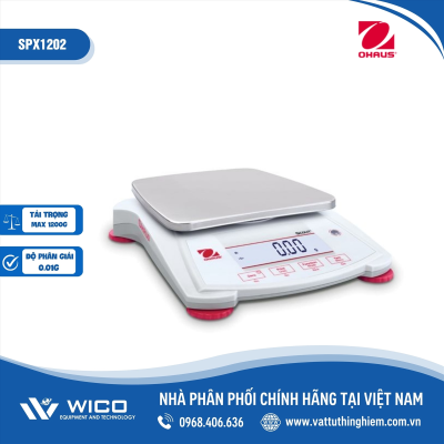 Cân kĩ thuật SPX 1202 (1200g/0.01g) Ohaus